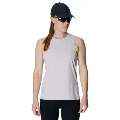 Houdini W's Pace Air Tank Silver Purple - L