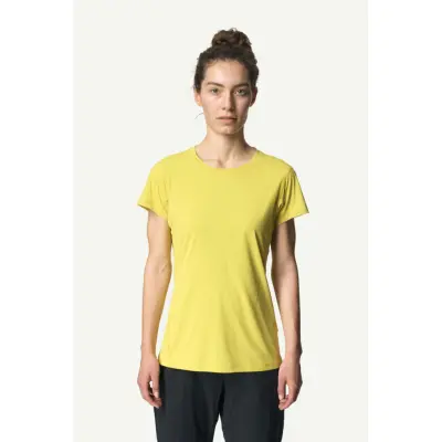 Houdini W's Pace Air Tee, Be the Light Green, XS