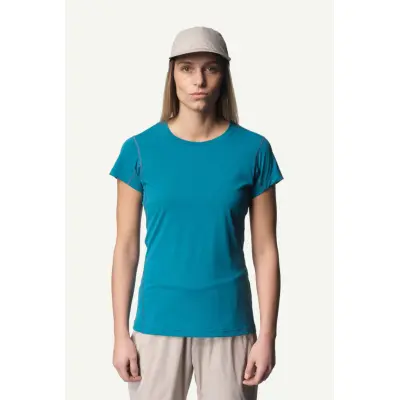 Houdini W's Pace Air Tee, Break Blue, L