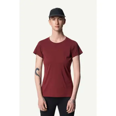 Houdini W's Pace Air Tee, Cab Red, XL