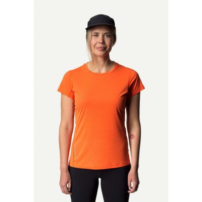 Houdini W's Pace Air Tee, Sunset Orange, XXS
