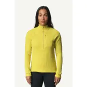 Houdini W's Pace Flow Half Zip, Be the Light Green, L