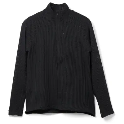 Houdini W's Pace Flow Half Zip True Black True Black S