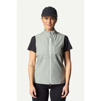 Houdini W's Pace Hybrid Vest, Frost Green, XXS