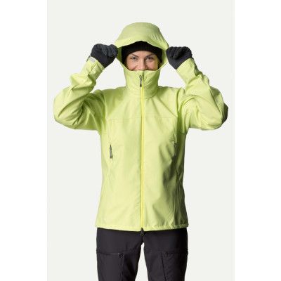Houdini W's Pace Jacket, Post It Yellow, M