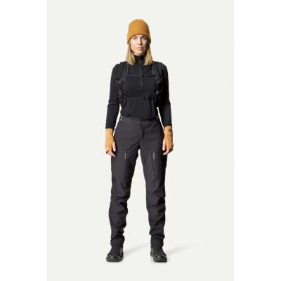Houdini W's Pace Pants, True Black, XS