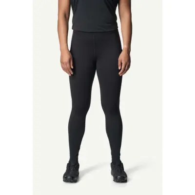 Houdini W's Pace Trail Tights, True Black, S