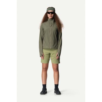 Houdini W's Pace Wind Jacket, Sage Green, L