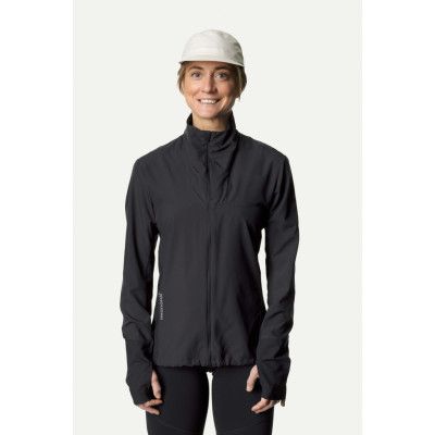 Houdini W's Pace Wind Jacket, True Black, S