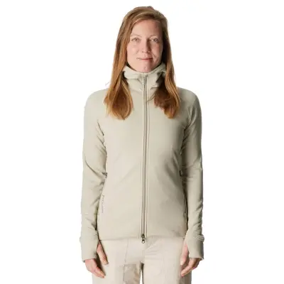 Houdini W's Power Houdi Greenish Gray - S