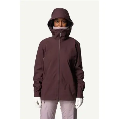 Houdini W's Ride Jacket Red Illusion - L