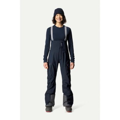Houdini W's Rollercoaster Bib Pants, Blue Illusion, S