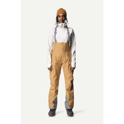 Houdini W's Rollercoaster Bib Pants, Sand Dune, XL