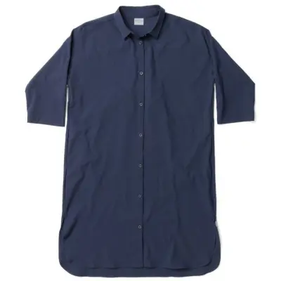 Houdini W's Route Shirt Dress Blue Illusion