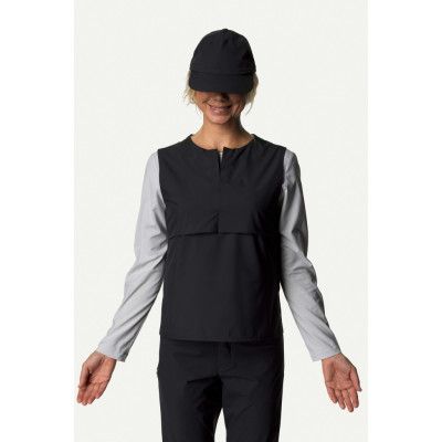 Houdini W's Trail Vest, True Black, XS
