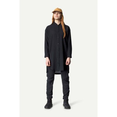 Houdini W's Tree Dress, True Black Light, M