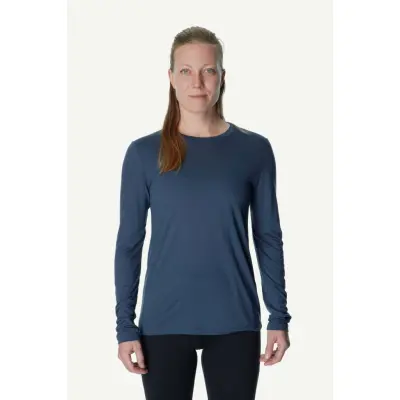 Houdini W's Tree LS Tee, Big Bang Blue, XS