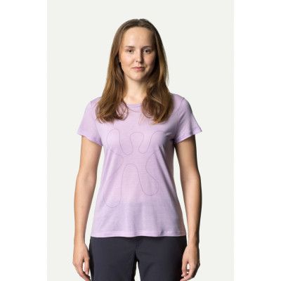 Houdini W's Tree Message Tee, Purple Heather, S