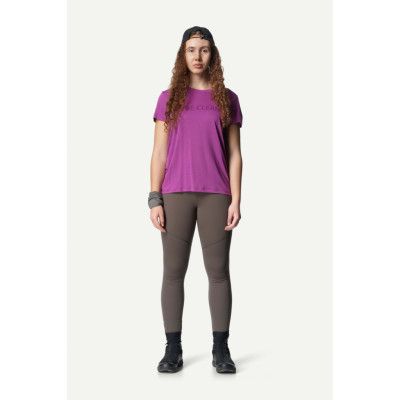 Houdini W's Tree Message Tee, Purple Up, XS