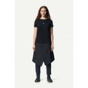 Houdini W's Tree Message Tee, True Black/FTN, XS