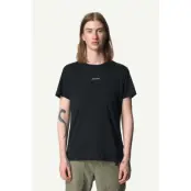 Houdini W's Tree Message Tee, True Black/Houdini Logo, XS