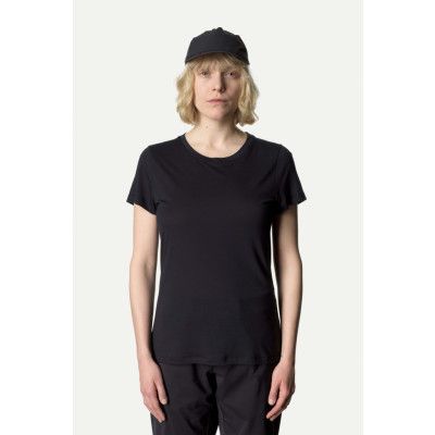 Houdini W's Tree Tee, True Black, XXS