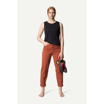 Houdini W's Wadi Pants, Mahogany Red, S