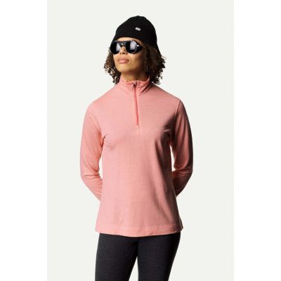 Houdini W's Wander Half Zip, Beaker Pink, L