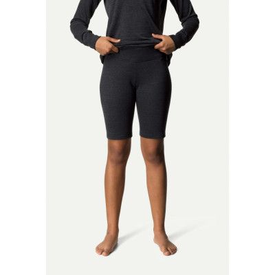 Houdini W's Wander Mid Tights, True Black, M