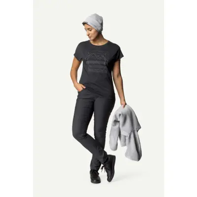 Houdini W's Way To Go Pants, Rock Black, XS