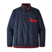 Patagonia M's Houdini Snap-T P/O Stone Blue W/New Navy