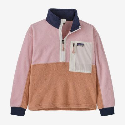 Patagonia K's Microdini 1/2 Zip P/O Terra Pink