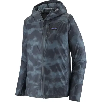 Patagonia Men's Houdini Jacket Sastrugi: Summit Blue