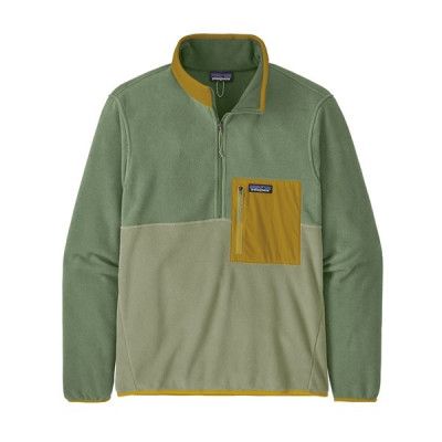 Patagonia Microdini Half Zip Pullover Men Salvia Green