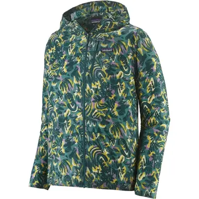 Patagonia M's Houdini Jkt Wild Botanist: Wetland Blue - M