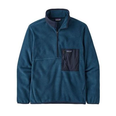 Patagonia M's Microdini 1/2 Zip P/O Tidepool Blue