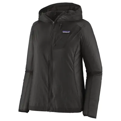 Patagonia W's Houdini Jkt Black W/Black Black W/Black S