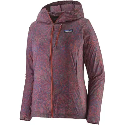 Patagonia W's Houdini Jkt Sea Run: Potters Red Sea Run: Potters Red M