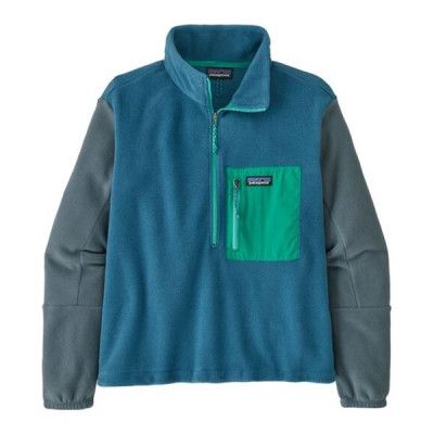 Patagonia W's Microdini 1/2 Zip P/O Wavy Blue