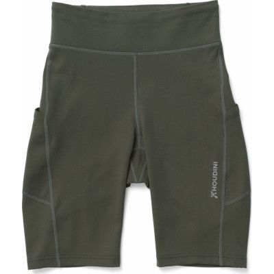 Houdini Women's Adventure Short Tights Baremark Green