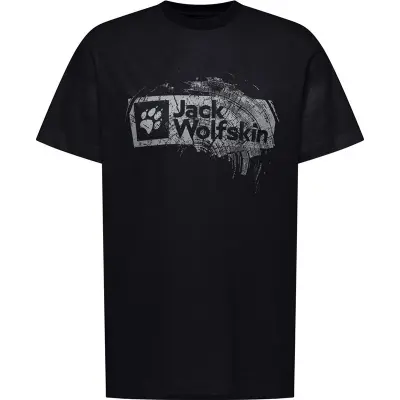 Jack Wolfskin Brand T M Wood Dark Navy