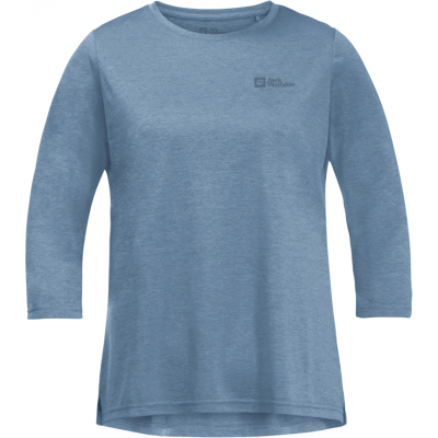 Jack Wolfskin Women's Crosstrail 3/4 Tee Elemental Blue