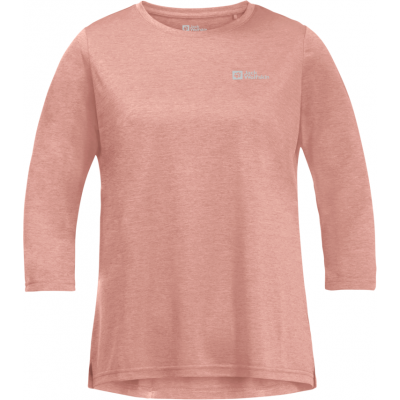 Jack Wolfskin Women's Crosstrail 3/4 Tee Rose Dawn