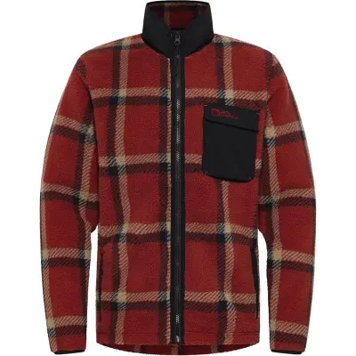 Jack Wolfskin Felslicht Check Jkt M Intense Rust Intense Rust S