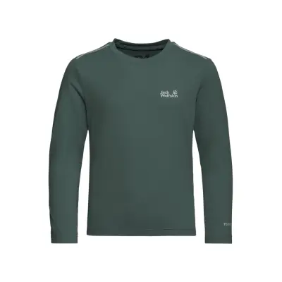 Jack Wolfskin Flare Kids Long Sleeve barnskjorta
