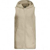 Jack Wolfskin High Curl Long VestW Anis