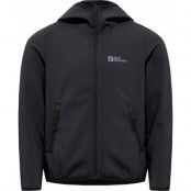 Jack Wolfskin Kids' Fourwinds Jacket Granite Black