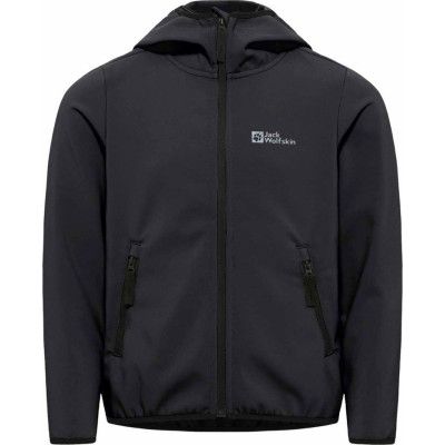 Jack Wolfskin Kids' Fourwinds Jacket Granite Black