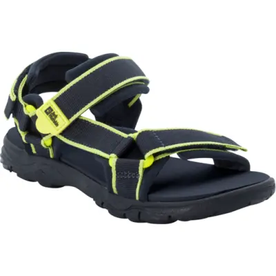 Jack Wolfskin Kids' Seven Seas 3 Blue / Lime