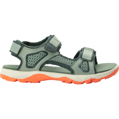 Jack Wolfskin Kids' Taraco Beach Sandal Mint Leaf